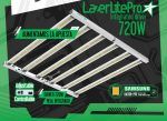 La nueva generación de iluminación LED profesional ya está aquí. Esta luminaria LED Lazerlite Pro combina un diseño muy compacto, delgado y práctico con componentes de alta calidad y una salida de luz espectacular. Esta luminaria única ofrece 720 vatios de potencia luminosa real con una eficiencia de 2,75 mol/J gracias a los potentes diodos de Samsung.