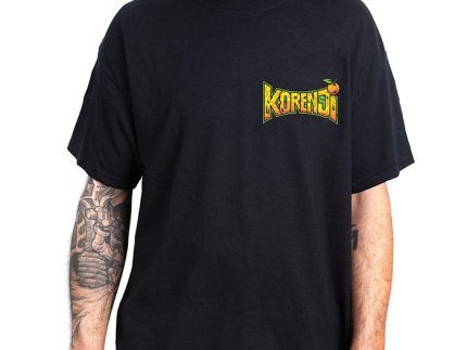 Camiseta 100% Algodón con Logo Variedad Korenji de Ripper Seeds. Cuello sin costura de 2,2 cm. Peso de la camiseta: 185g/m2