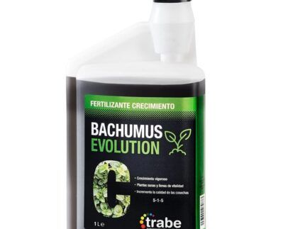 BACHUMUS EVOLUTION C® es un fertilizante orgánico para la fase de crecimiento, a base de materia 100 % vegetal fermentada con bacterias y enzimas, que aportará a las plantas todos los nutrientes necesarios en esta etapa.