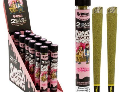 Presentamos la exclusiva colección de conos diseñada por G-Rollz en colaboración con los icónicos Cheech y Chong. Los conos de CBD G-Rollz están elaborados con flores de CBD de alta calidad cultivadas en EE. UU.