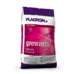 Plagron Growmix es un sustrato para plantar y transplantar todo tipo de plantas florecientes listo para ser usado. Empezar a fertilizar después de la tercera semana.