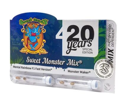 2 semillas de Monster Maker® 2 semillas de Mental Rainbow F1 Fast Version®
