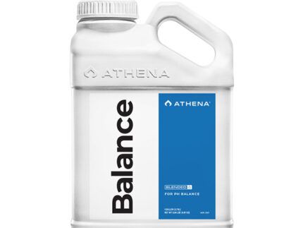 Athena Balance es una fórmula simple de silicato de potasio que amortigua el agua de riego gracias a su concentrado específico y estabiliza al pH ideal. El silicio, además, beneficia el crecimiento de las plantas, la estructura del tallo, la reducción del estrés, el uso de agua (osmorregulación) y la utilización de nutrientes.