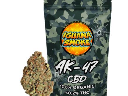 La Flor AK-47 CBD destaca por su intenso aroma a tierra y pino, con matices florales y especiados. Ideal para quienes buscan un CBD de alta calidad con un perfil aromático complejo y sin efectos psicoactivos.