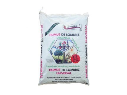 Es una enmienda orgánica, totalmente natural, procedente del excremento de la lombriz