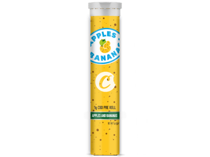 El pre-rollo COOKIES Manzana y Plátano transforma tu descanso relajante en una auténtica experiencia frutal