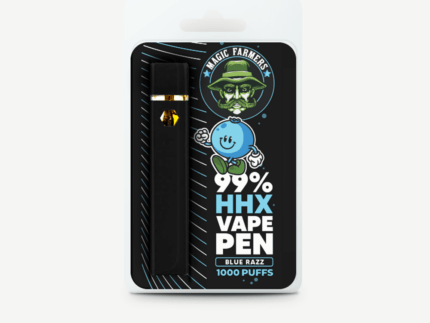 Vape live resin con 1000 puffs blue razz