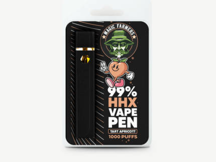 Vape live resin con 1000 puffs tart apricott