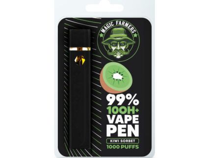 Vape live resin con 1000 puffs kiwi sorbet