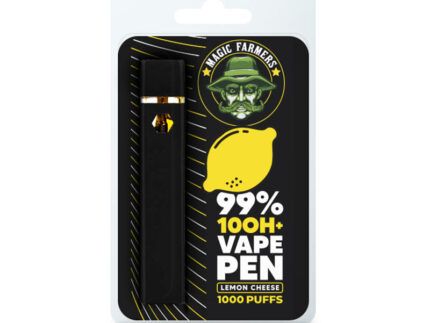 Vape live resin con 1000 puffs lemon cheese