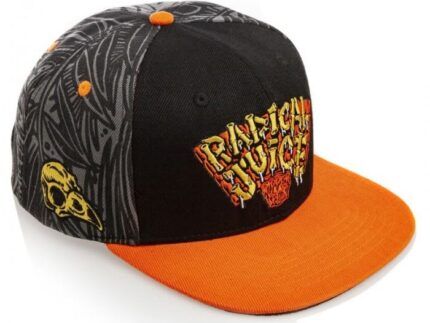 Gorra Radical Juice en naranja y negro