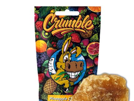 Descubre Pineapple Crush Crumble 90% de Flying Burrito, un concentrado de CBD premium que destaca por su perfil tropical intenso y su alta pureza. Diseñado para los amantes de los aromas exóticos, este crumble ofrece una experiencia fresca, dulce y altamente aromática.