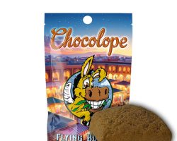 Chocolope Hash de Flying Burrito, un concentrado de CBD premium que combina un perfil aromático único con una calidad de resina excepcional. Inspirado en la mítica genética Chocolope,