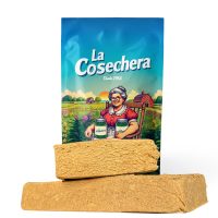 El Polen Rubio CBD de La Cosechera recupera el espíritu del hachís rubio clásico con una pieza dorada, limpia y de tacto noble.